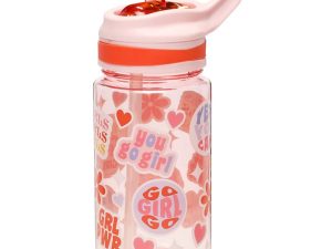 Pearhead® Steklenička s slamico Girl Power 470ml