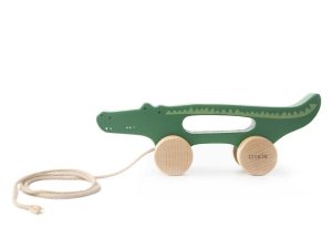 Trixie® Lesena igrača na kolesih Mr. Crocodile
