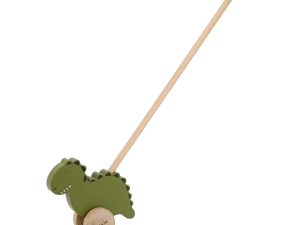 Trixie® Lesena igrača za potiskanje Mr. Dino