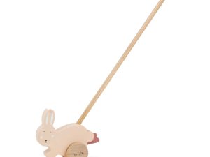 Trixie® Lesena igrača za potiskanje Mrs. Rabbit