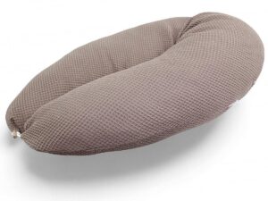 HOBEA XXL nosečniška in dojilna blazina 190 cm – Waffle taupe